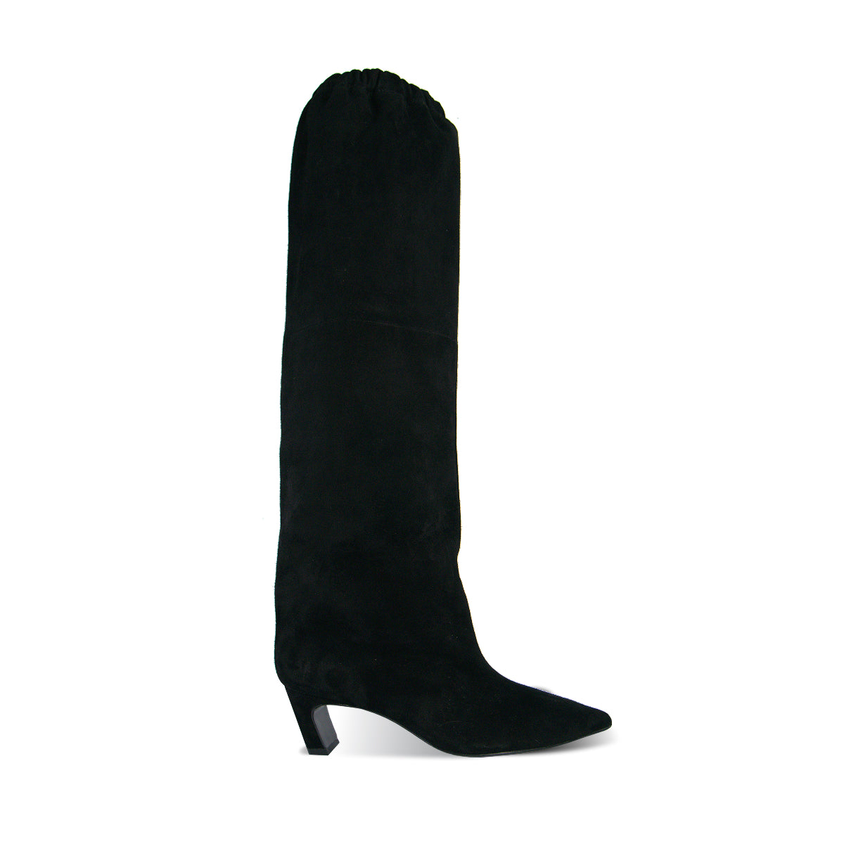 Victoria Tall Shaft Scrunch Top Boot