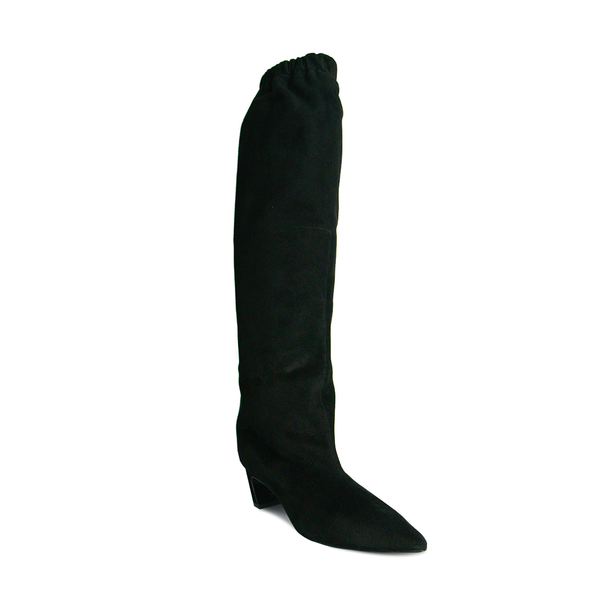 Victoria Tall Shaft Scrunch Top Boot