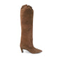 Victoria Tall Shaft Scrunch Top Boot