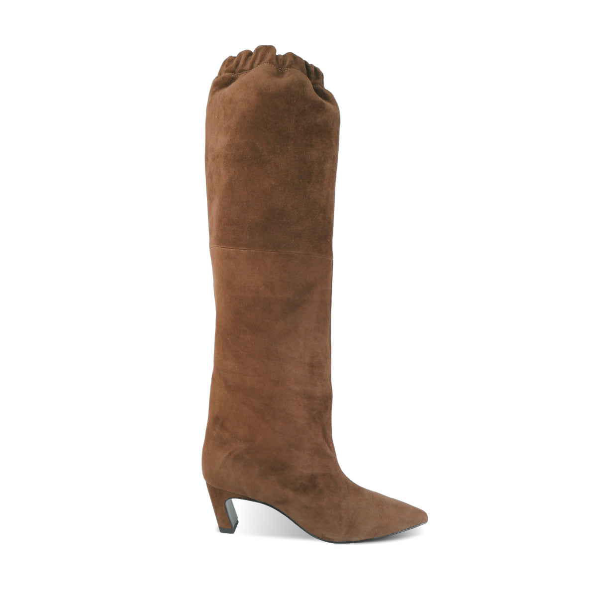 Victoria Tall Shaft Scrunch Top Boot