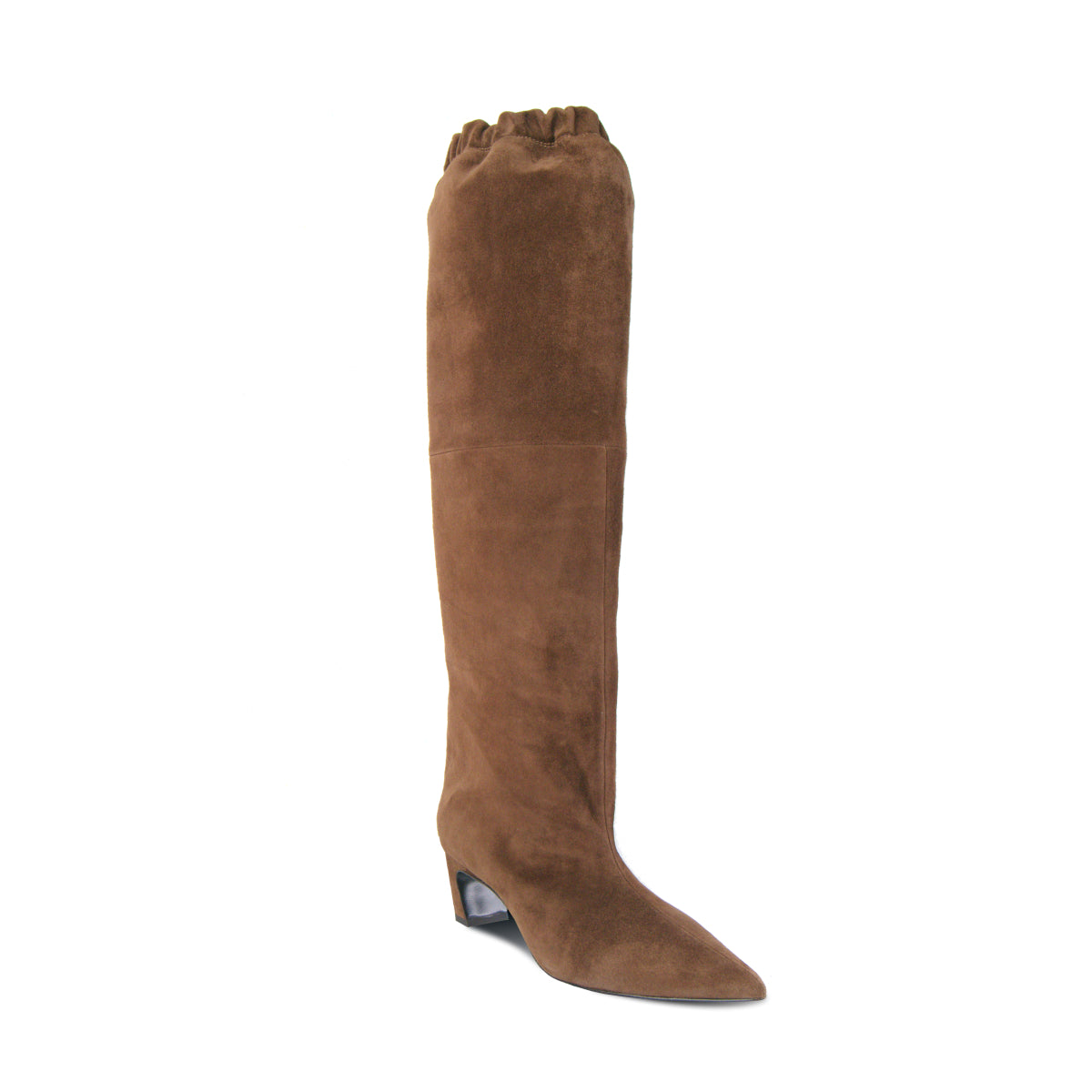 Victoria Tall Shaft Scrunch Top Boot