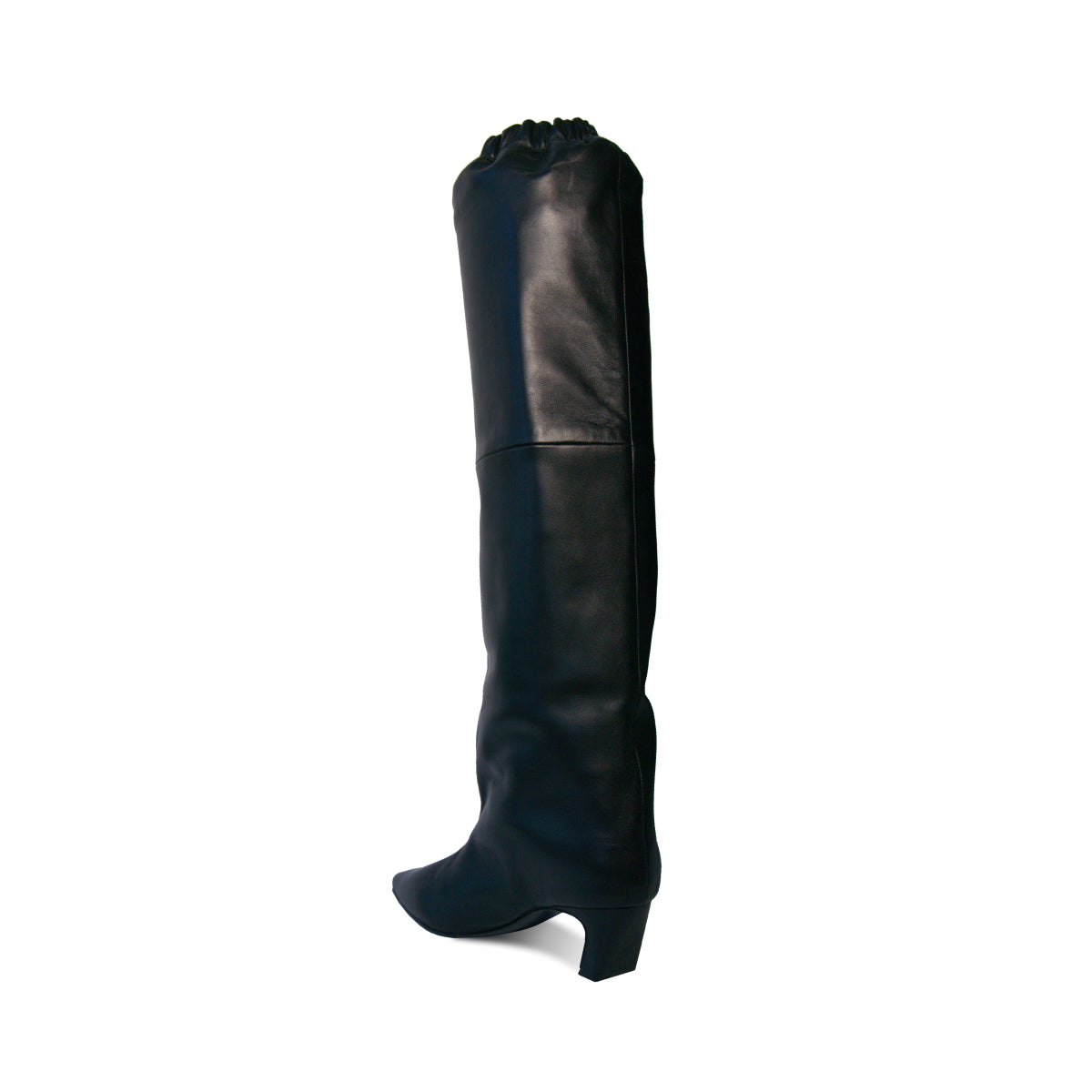 Victoria Tall Shaft Scrunch Top Boot