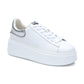 Moby Metallic Platform Sneaker - Ash 