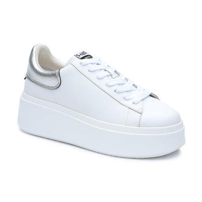 Moby Metallic Platform Sneaker - Ash 