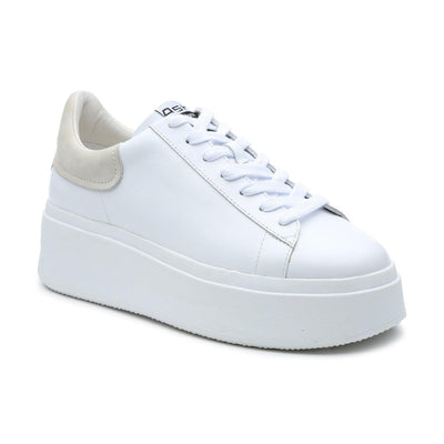 Moby White Platform Sneakers - Womens - ASH