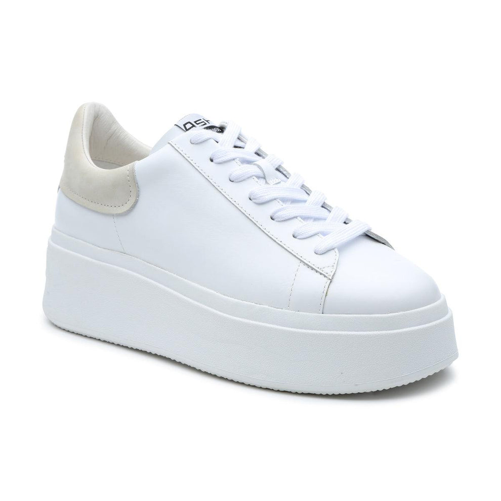 ASH Moby White Platform Sneakers - Women's
