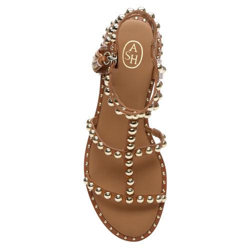 Power Studded Tassel Flat Sandal